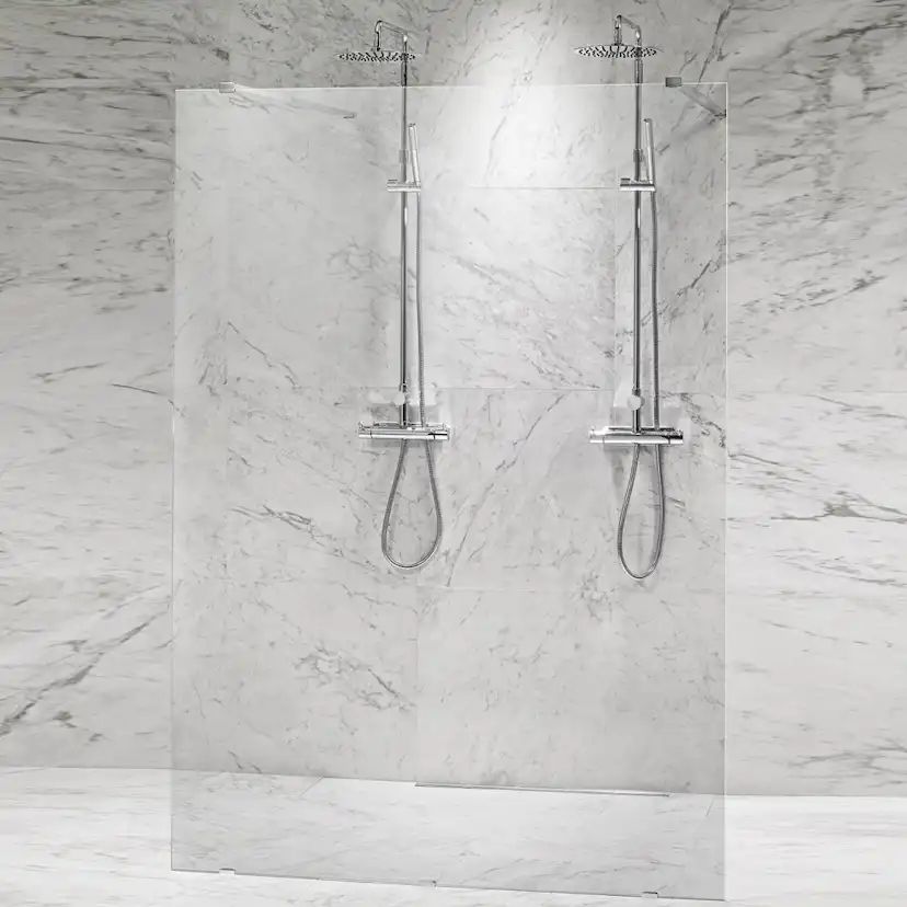 Duschvägg Alterna Luxor Fristående