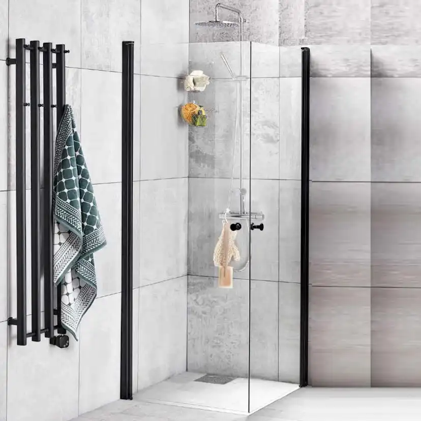 Duschhörn Alterna Lusso Rak Lackerad Profil