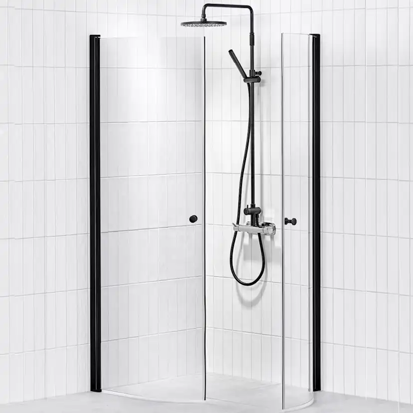 Duschhörn Alterna Lusso Svängd Lackerad Profil