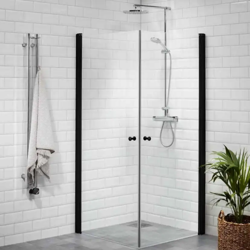 Duschhörn Alterna Lusso Rak Lackerad Profil