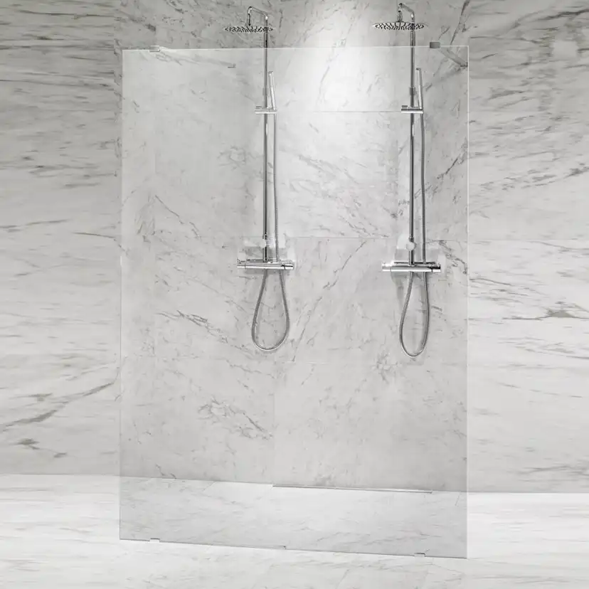 Duschvägg Alterna Luxor Fristående