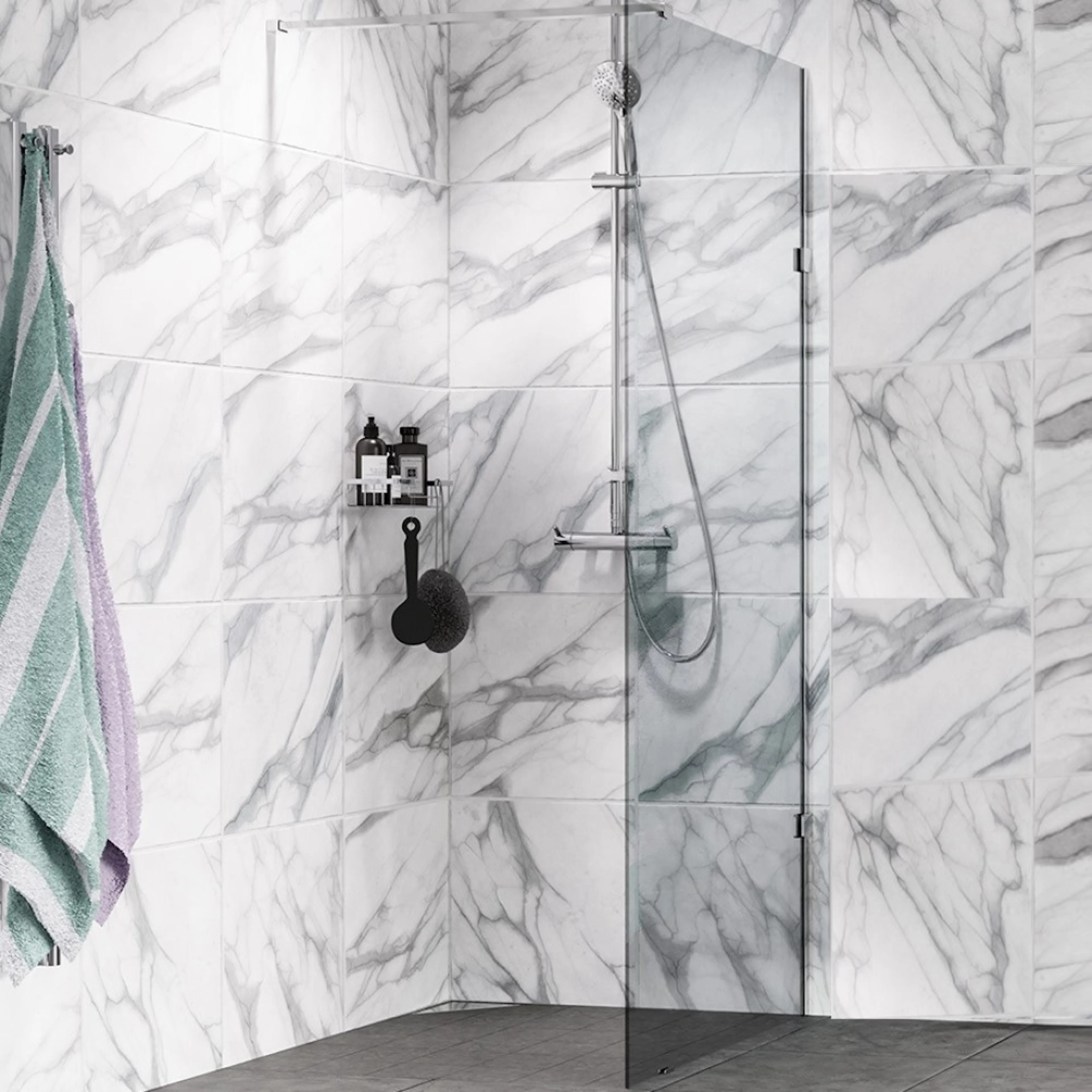 Duschvägg Alterna Luxor
