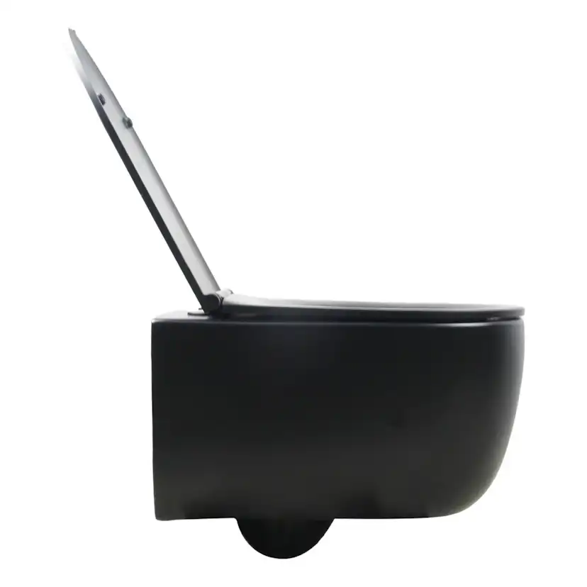 Vägghängd Toalettstol Macro Design Silent Rimless med Tornadospolning