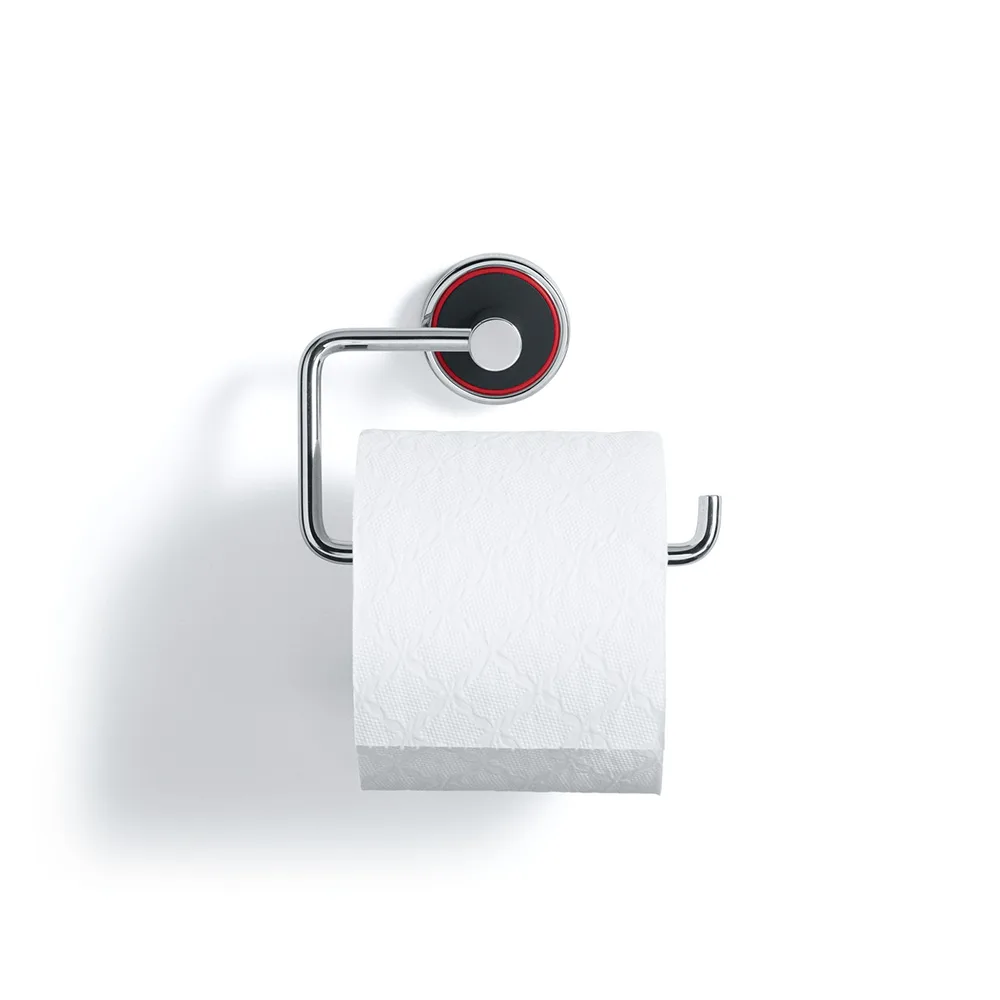 Toalettpappershållare Rode Bath Mafalda Krom/Svart