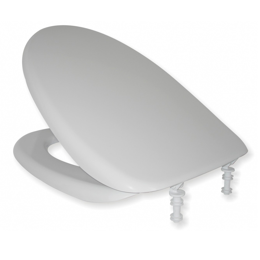 Toalettlock Carat Zala Vit Mjuksits