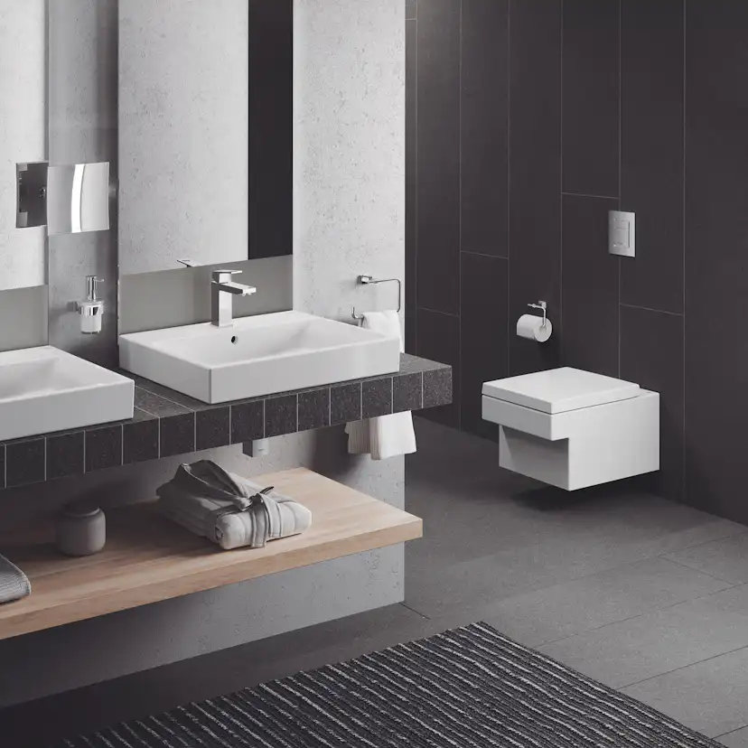 Toalettsits Grohe Cube Ceramic 39488 Mjukstängande Hårdsits