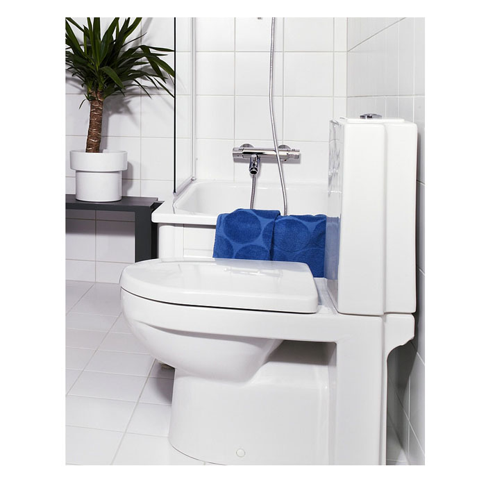 Toalettsits Gustavsberg Artic 9M16 Mjukstängande Hårdsits