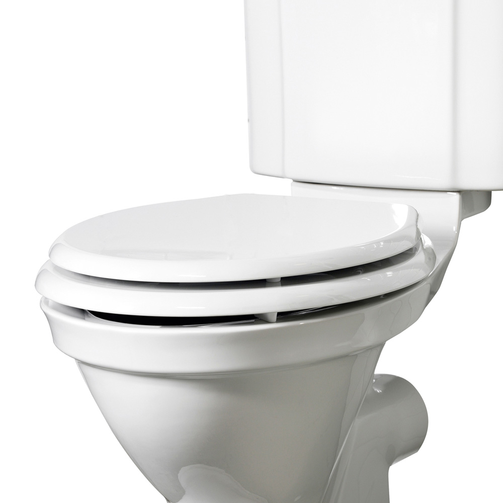 Toalettsits Miller Badrum Vit Golvstående