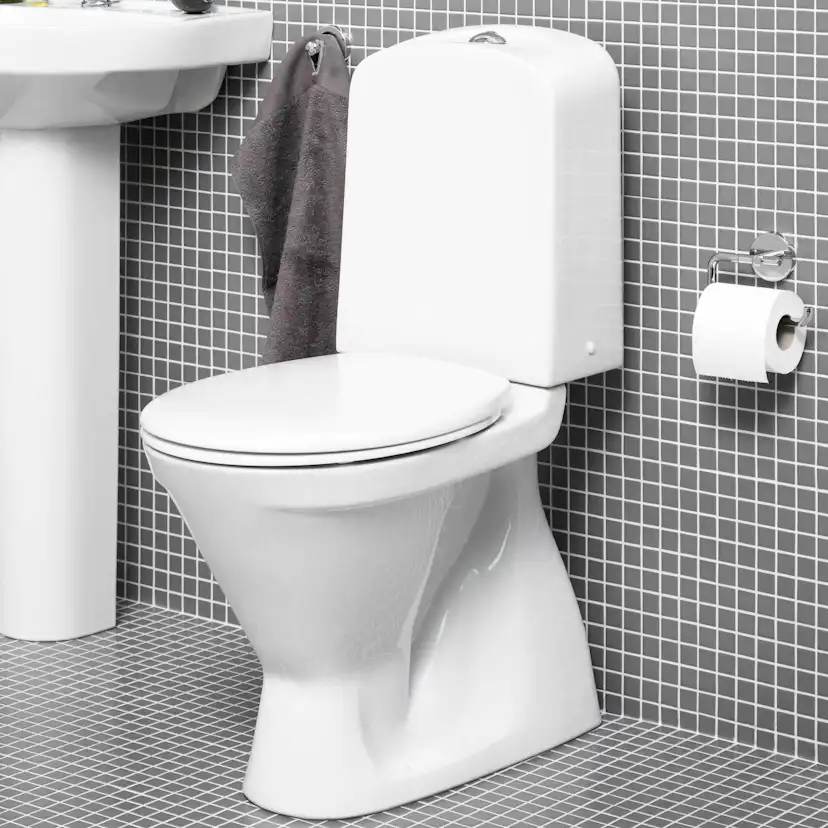 Toalettstol Gustavsberg Nordic3 3500 Vit Mjuksits