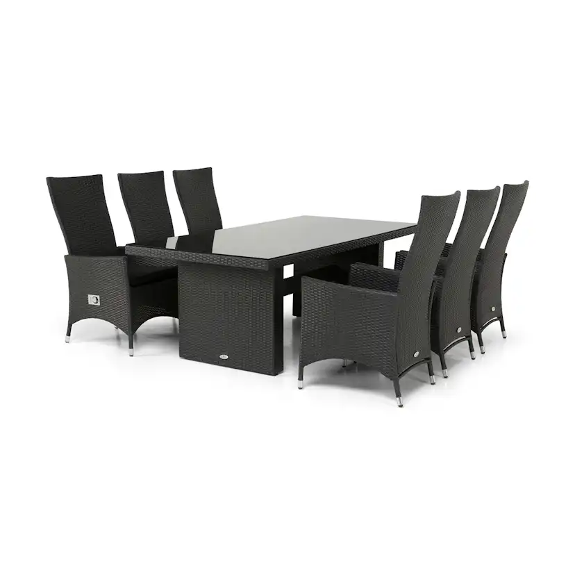 Matgrupp Comfort Garden Majestic med 6 Jenny Fåtöljer