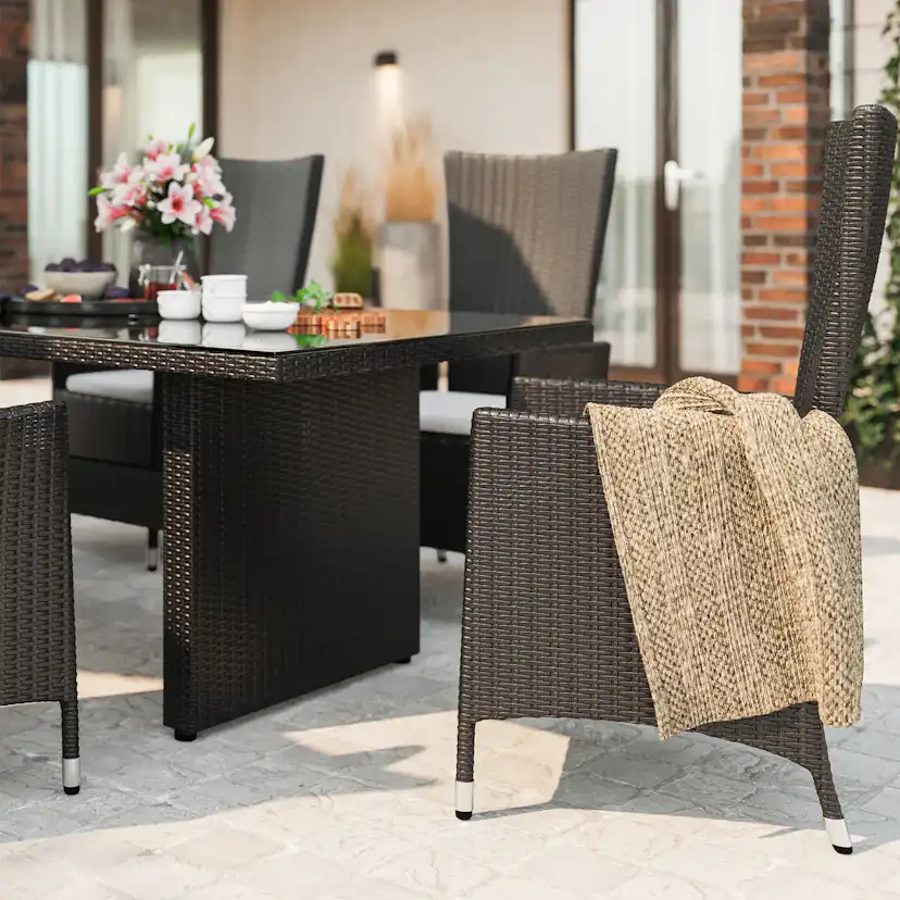 Matgrupp Comfort Garden Majestic med 6 Jenny Fåtöljer