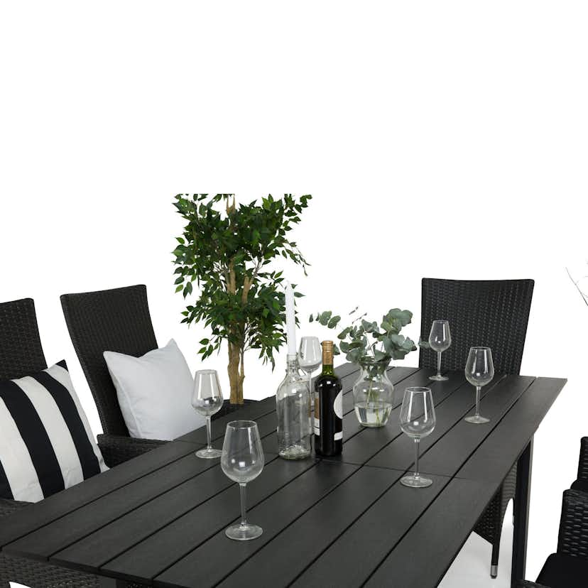 Trädgårdsmöbel Comfort Garden Matgrupp Utomhus Portland 44