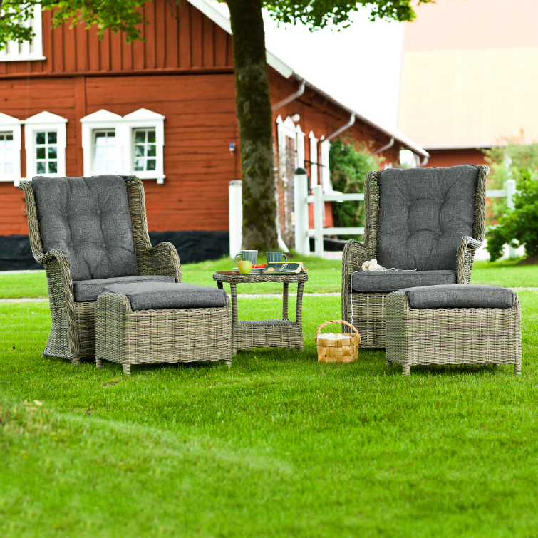 Trädgårdsmöbel Hillerstorp Cafégrupp Hampton