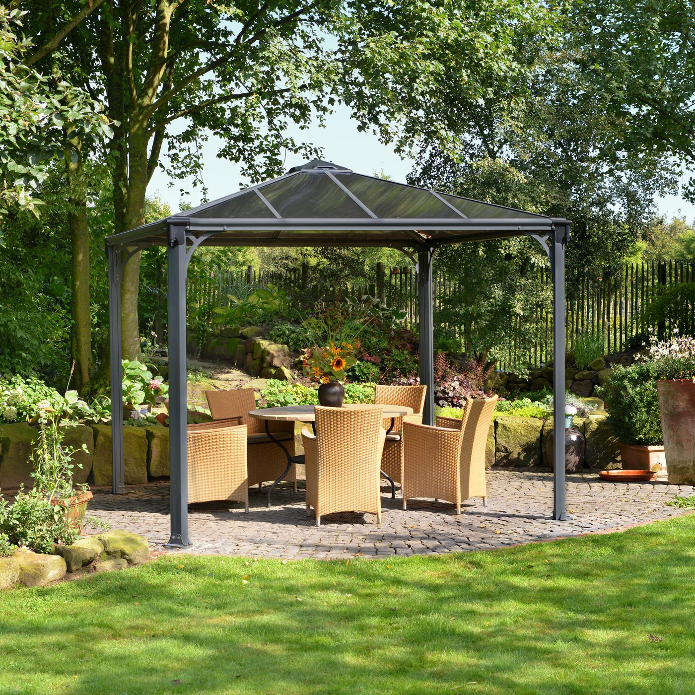 Trädgårdspaviljong Canopia by Palram Palermo