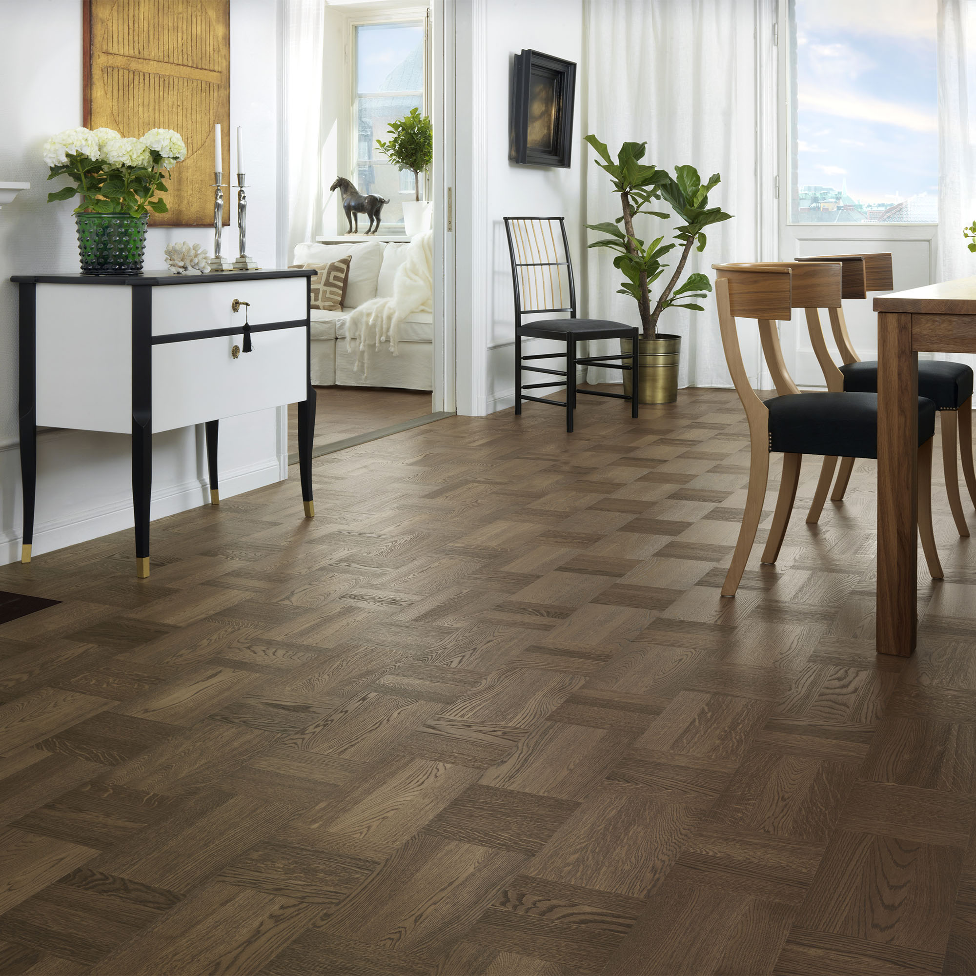 Trägolv Tarkett Noble Ek Wasa, Hårdvaxolja Parkettgolv