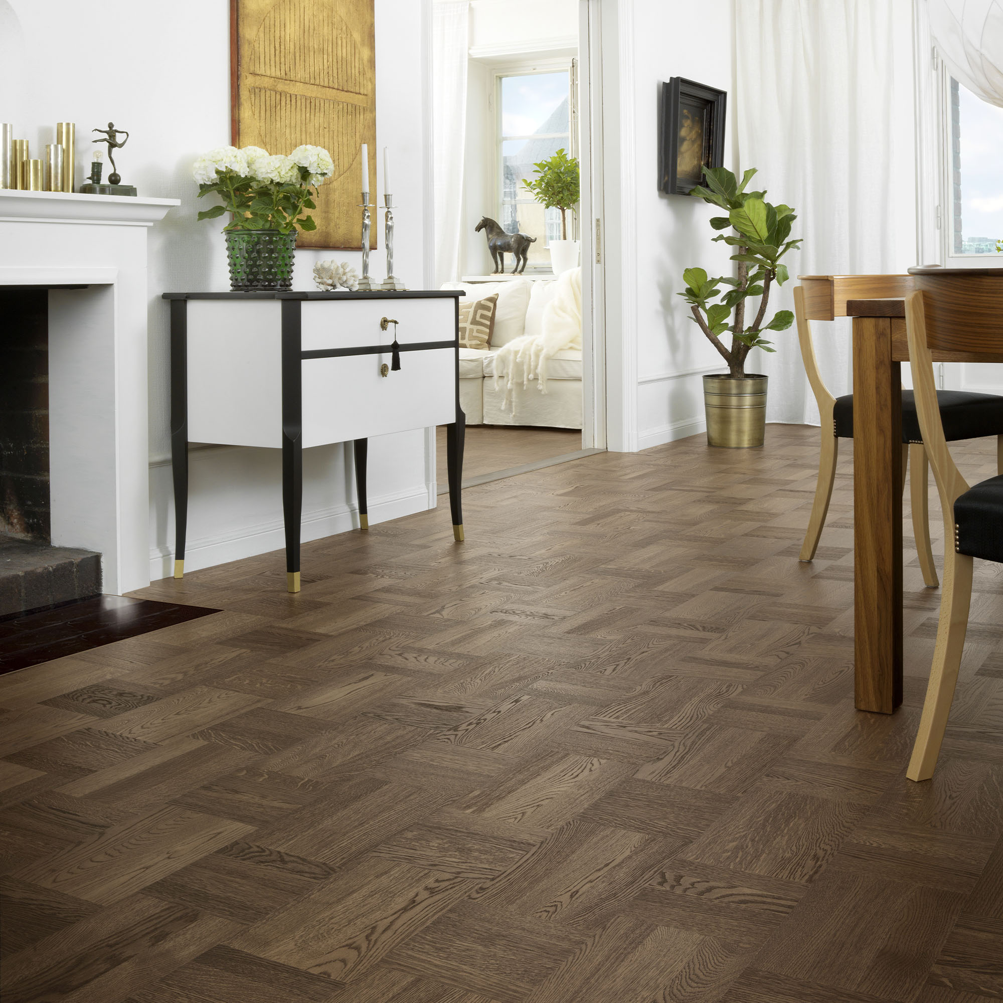 Trägolv Tarkett Noble Ek Wasa, Hårdvaxolja Parkettgolv