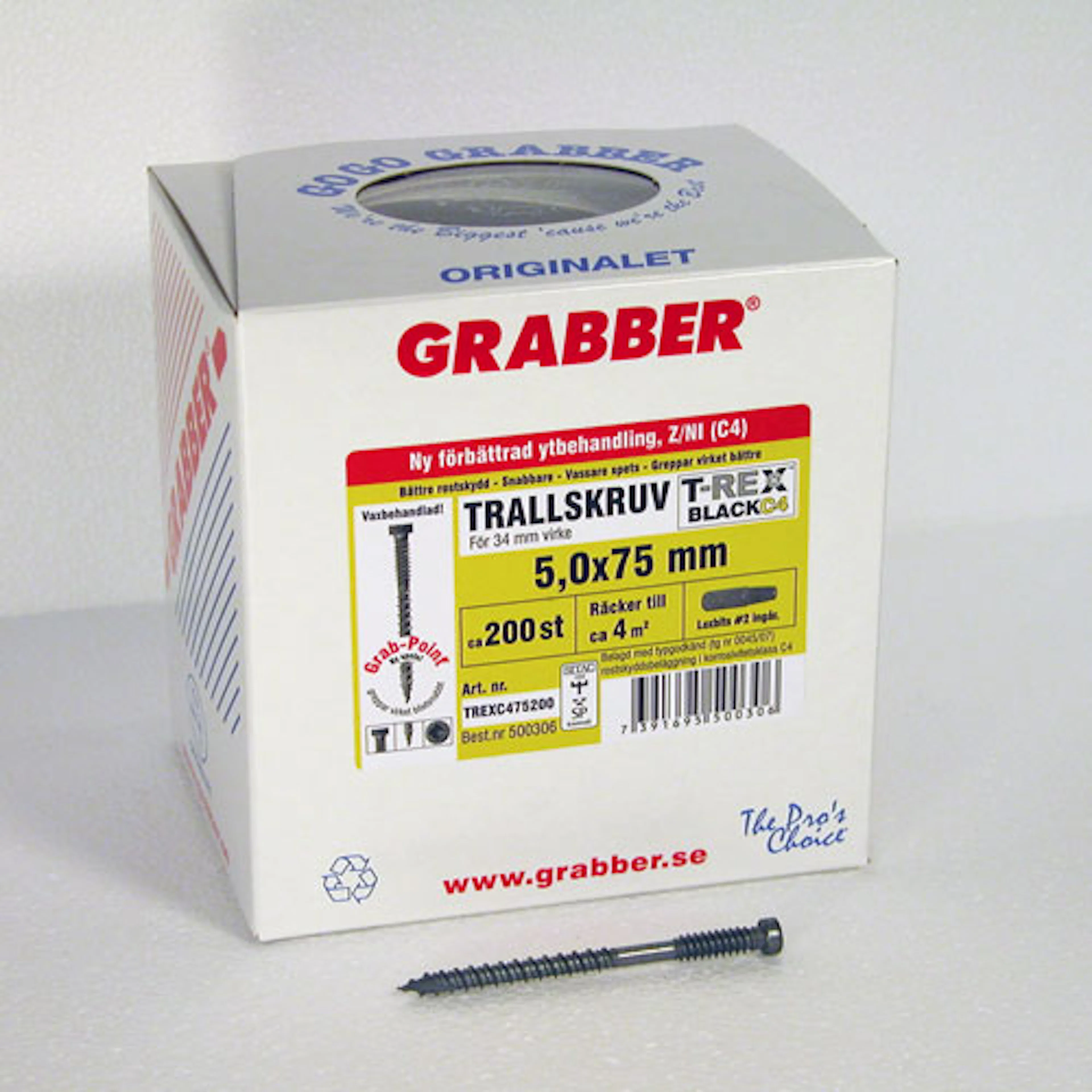 Trallskruv Grabber T-Rex C4