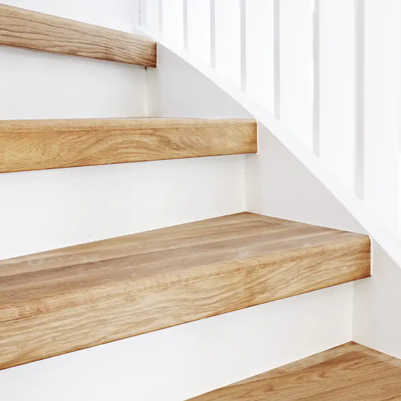 Trapprenovering Lundbergs Premium Oljad Ek Dubbelsteg