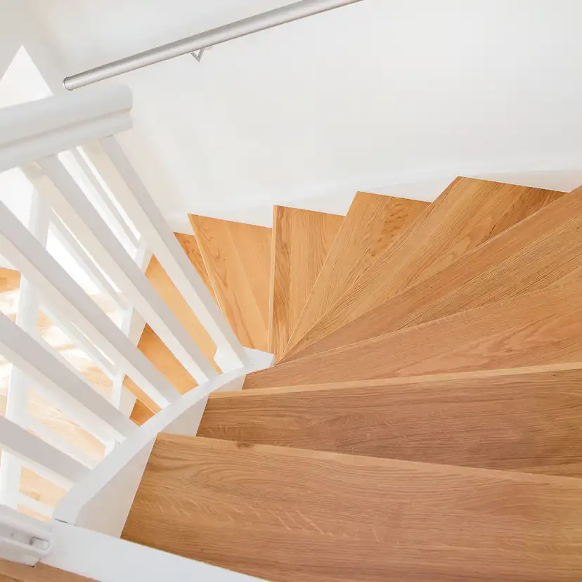 Trapprenovering Lundbergs Premium Oljad Ek Dubbelsteg