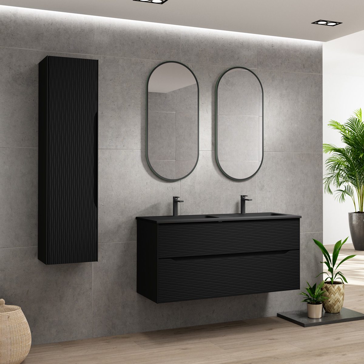 Tvättställ Solid Surface Tenfors Flow Solid Surface