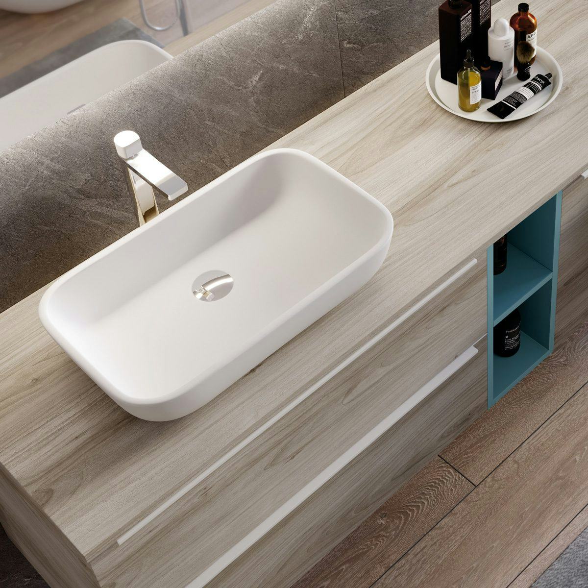 Tvättställ Tenfors Milos Solid Surface