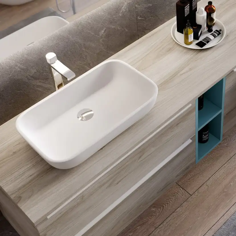 Tvättställ Tenfors Milos Solid Surface