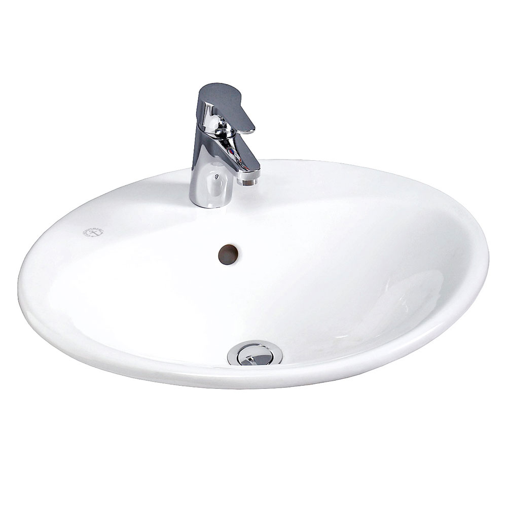 Tvättställ Gustavsberg Nautic 5555 för Inbyggnad