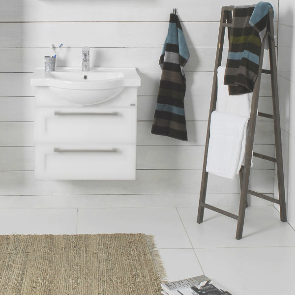 Tvättställ Noro Newport Porslin - 764760-1 hos Badshop.se