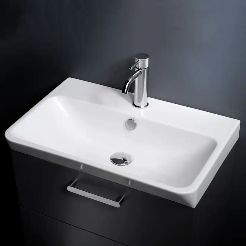 Tvättställsskåp Macro Design Crown Ramlucka Light 70