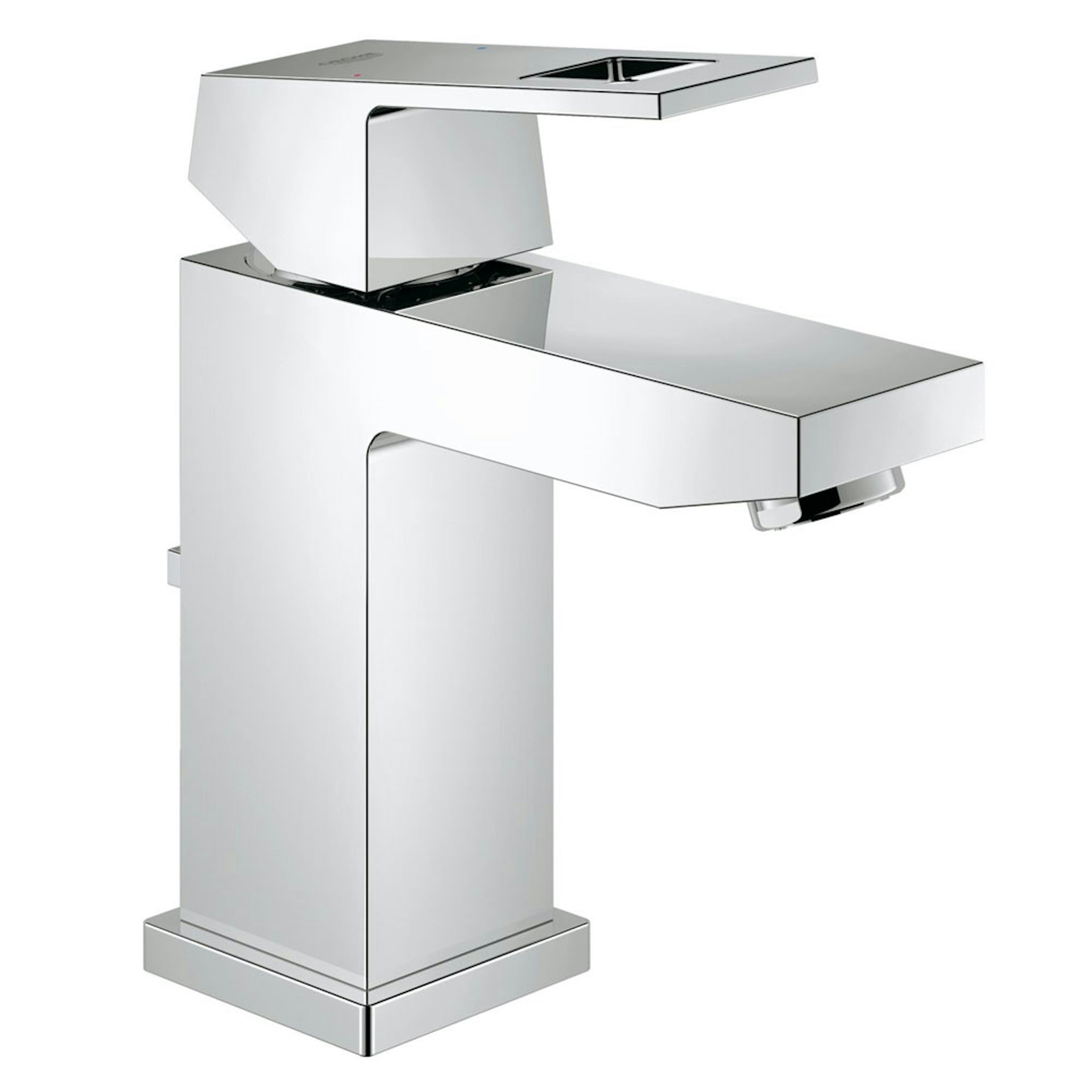 Tvättställsblandare Grohe Eurocube 23127 EcoJoy med Lyftventil