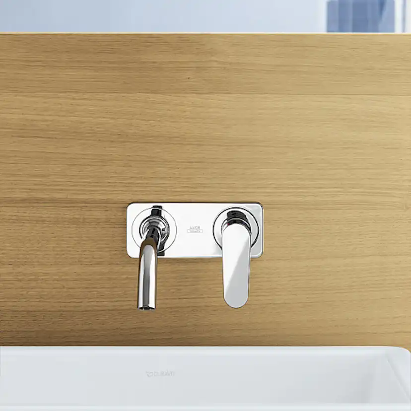 Tvättställsblandare Axor Citterio M för Inbyggnad Med Platta