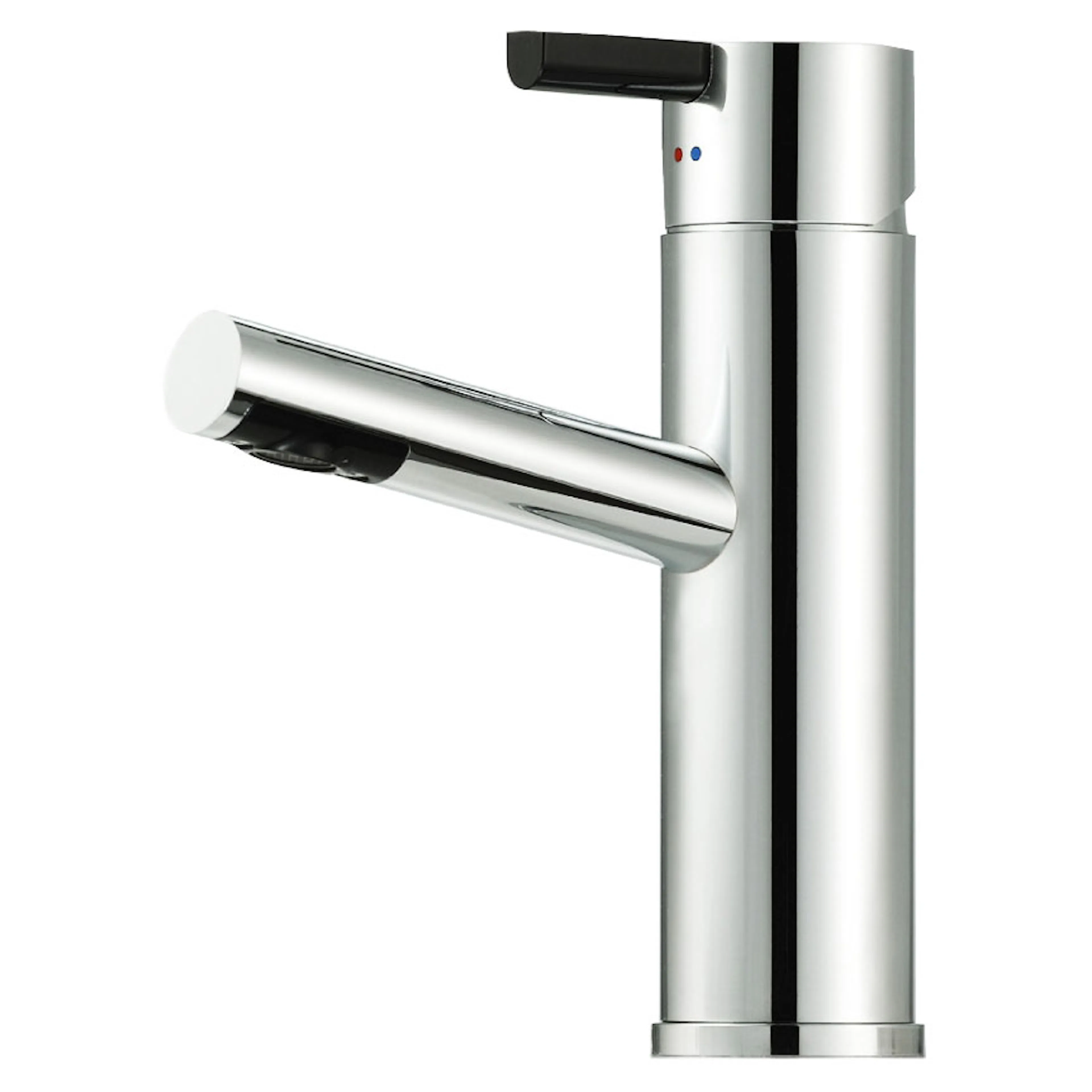 Tvättställsblandare Mora Rexx B5 Krom/Svart