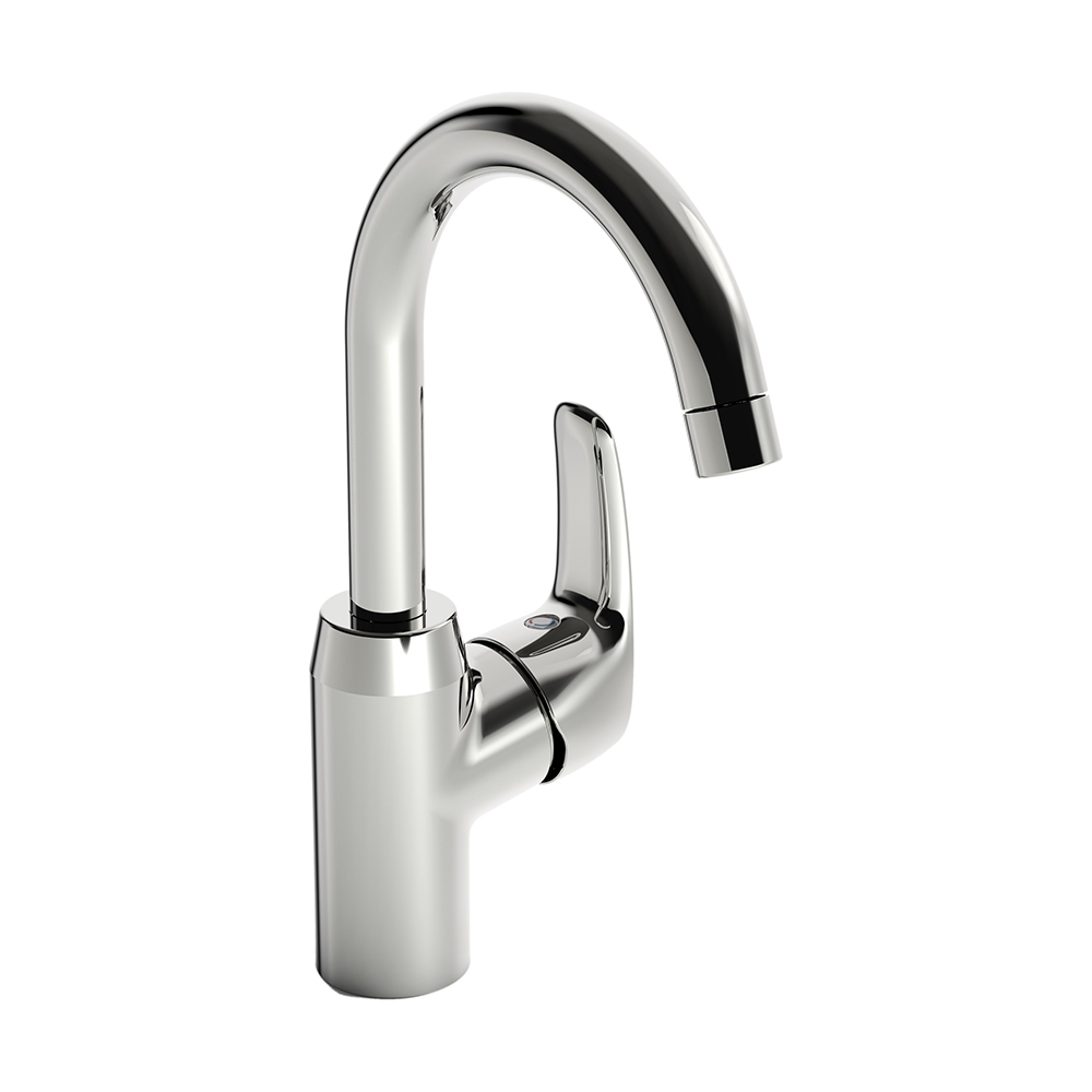 Tvättställsblandare Oras Safira med Hög Pip