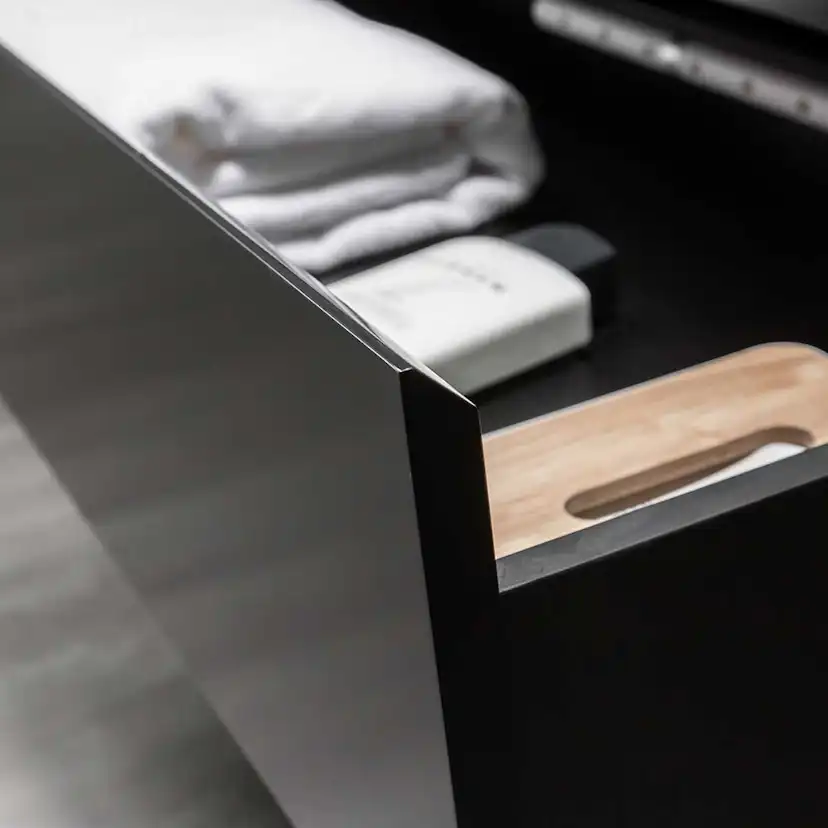 Tvättställsskåp Bathlife Eufori Svart