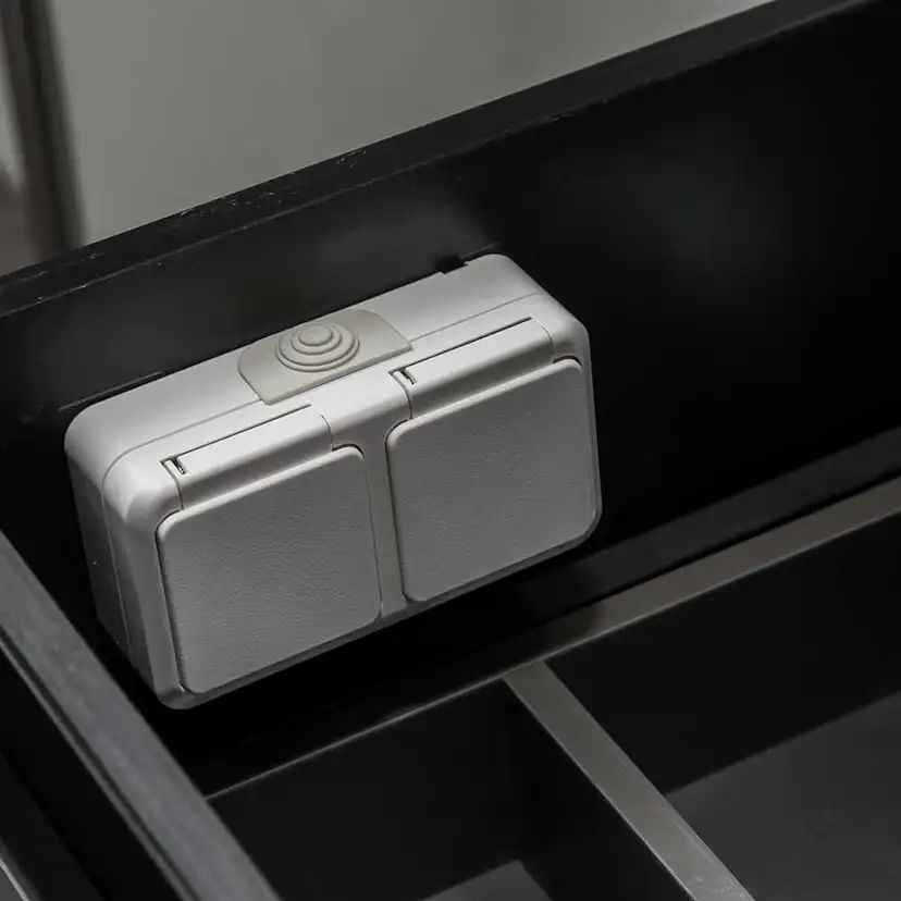 Tvättställsskåp Bathlife Eufori Svart