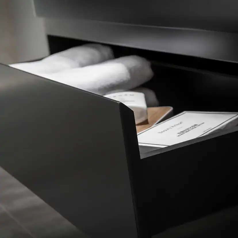 Tvättställsskåp Bathlife Eufori Svart