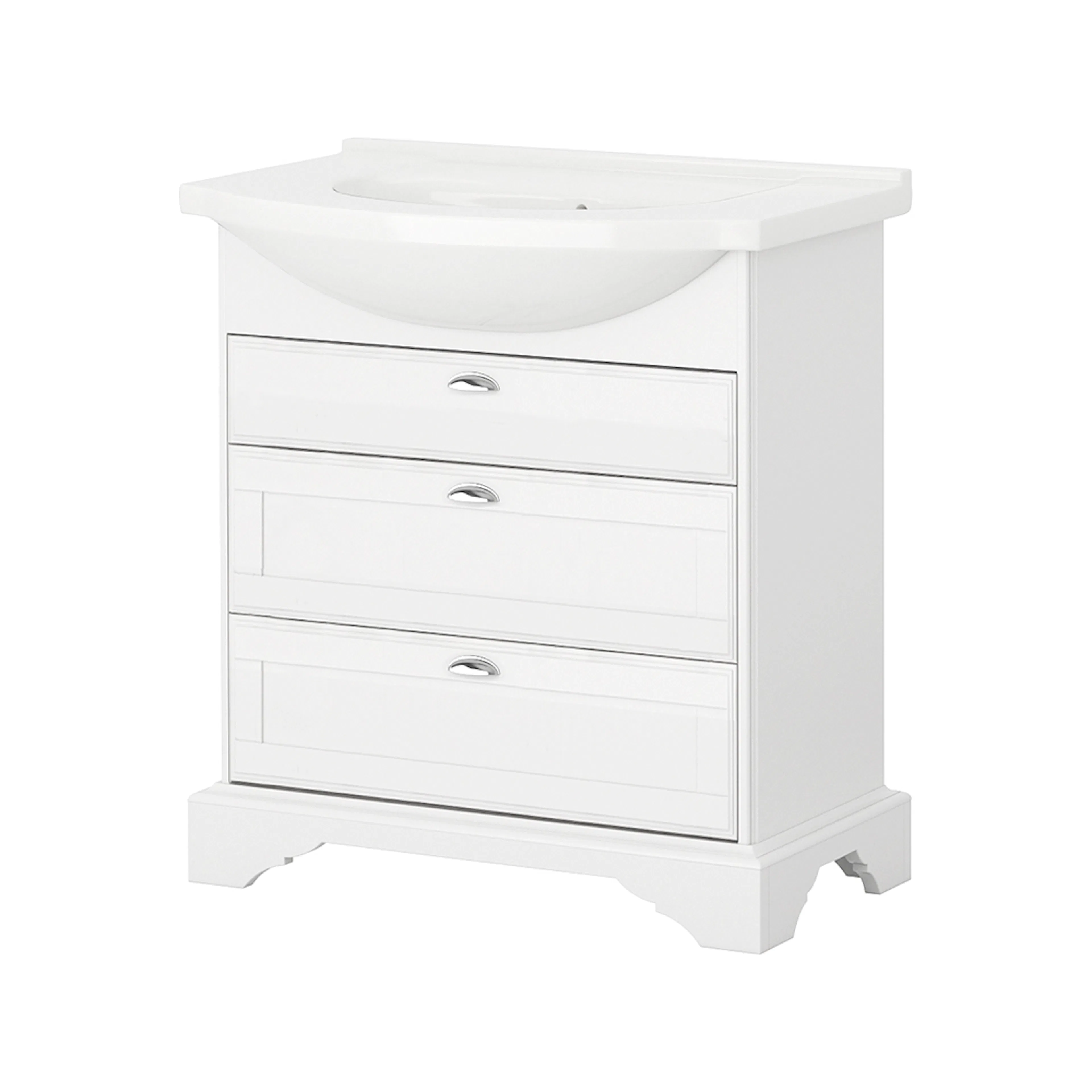 Tvättställskåp DuoBad Sekel 75