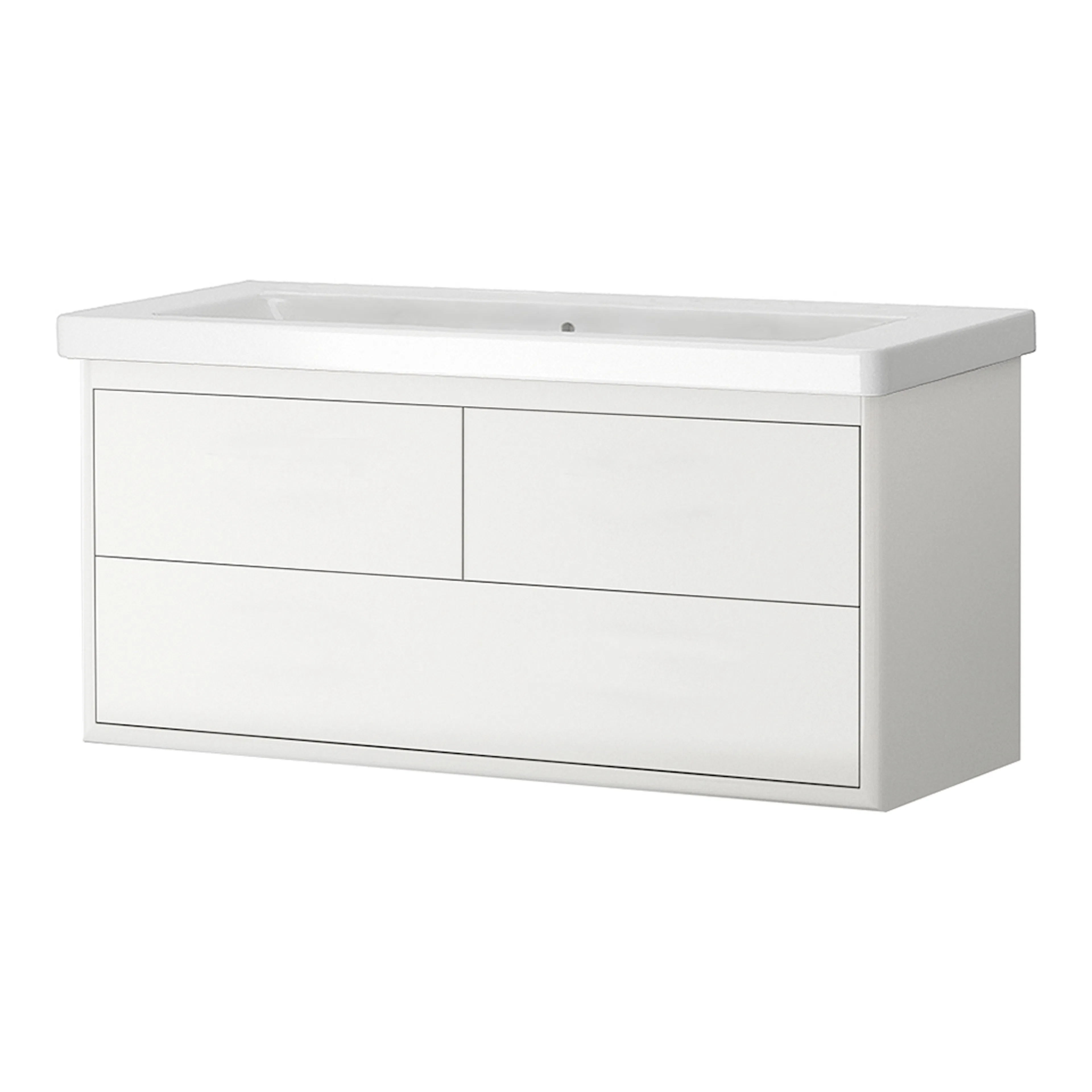 Tvättställskåp DuoBad Vilan 130 med 3 Lådor