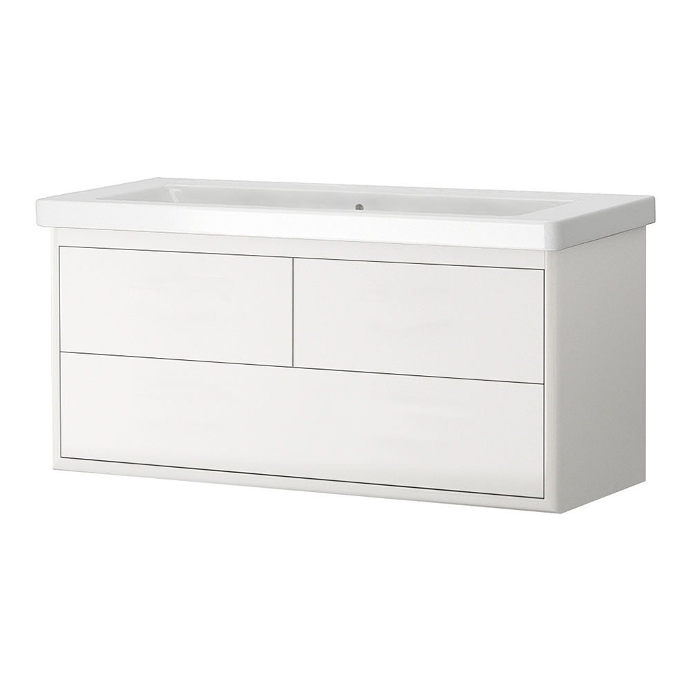 Tvättställskåp DuoBad Vilan 130 med 3 Lådor