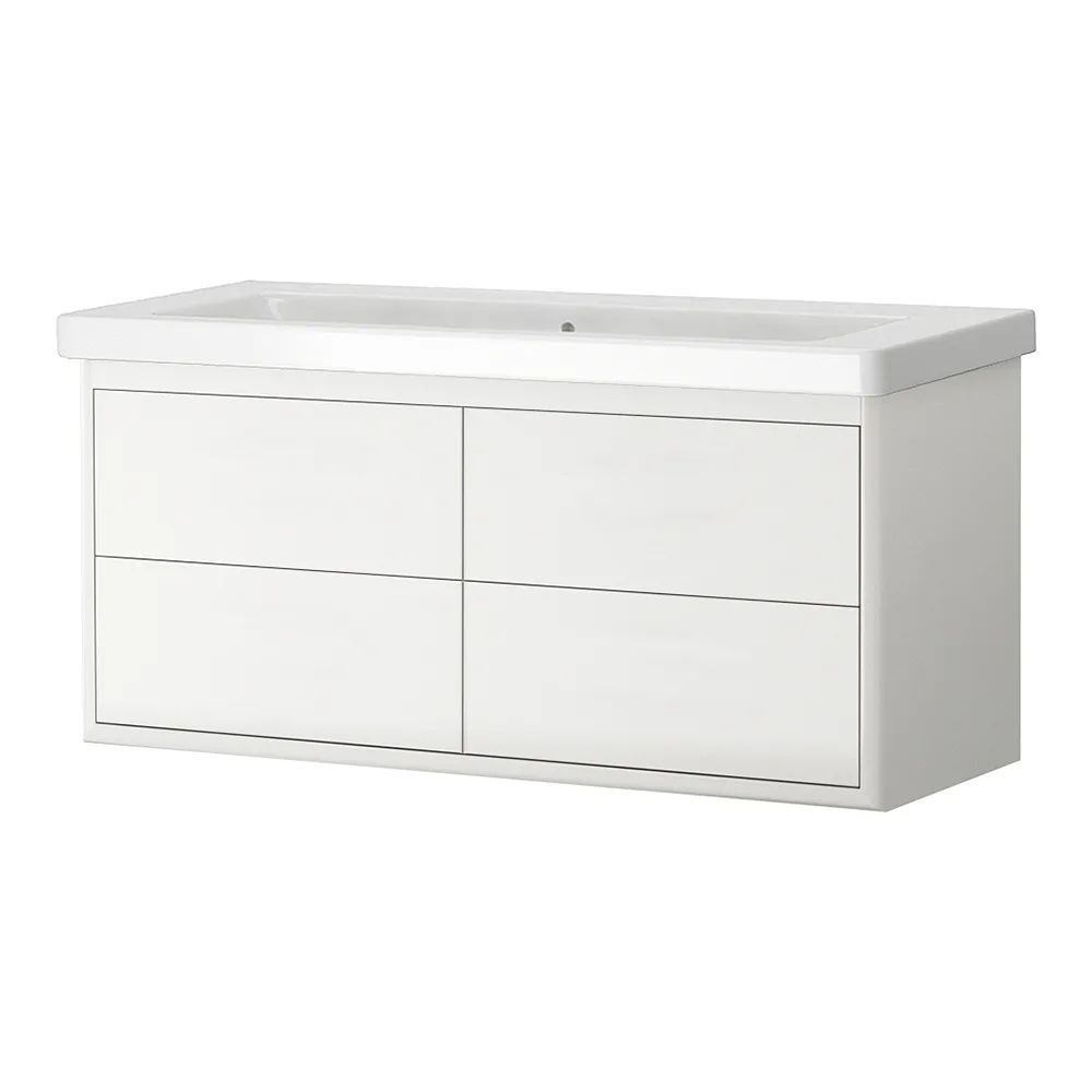 Tvättställskåp DuoBad Vilan 130 med 4 Lådor