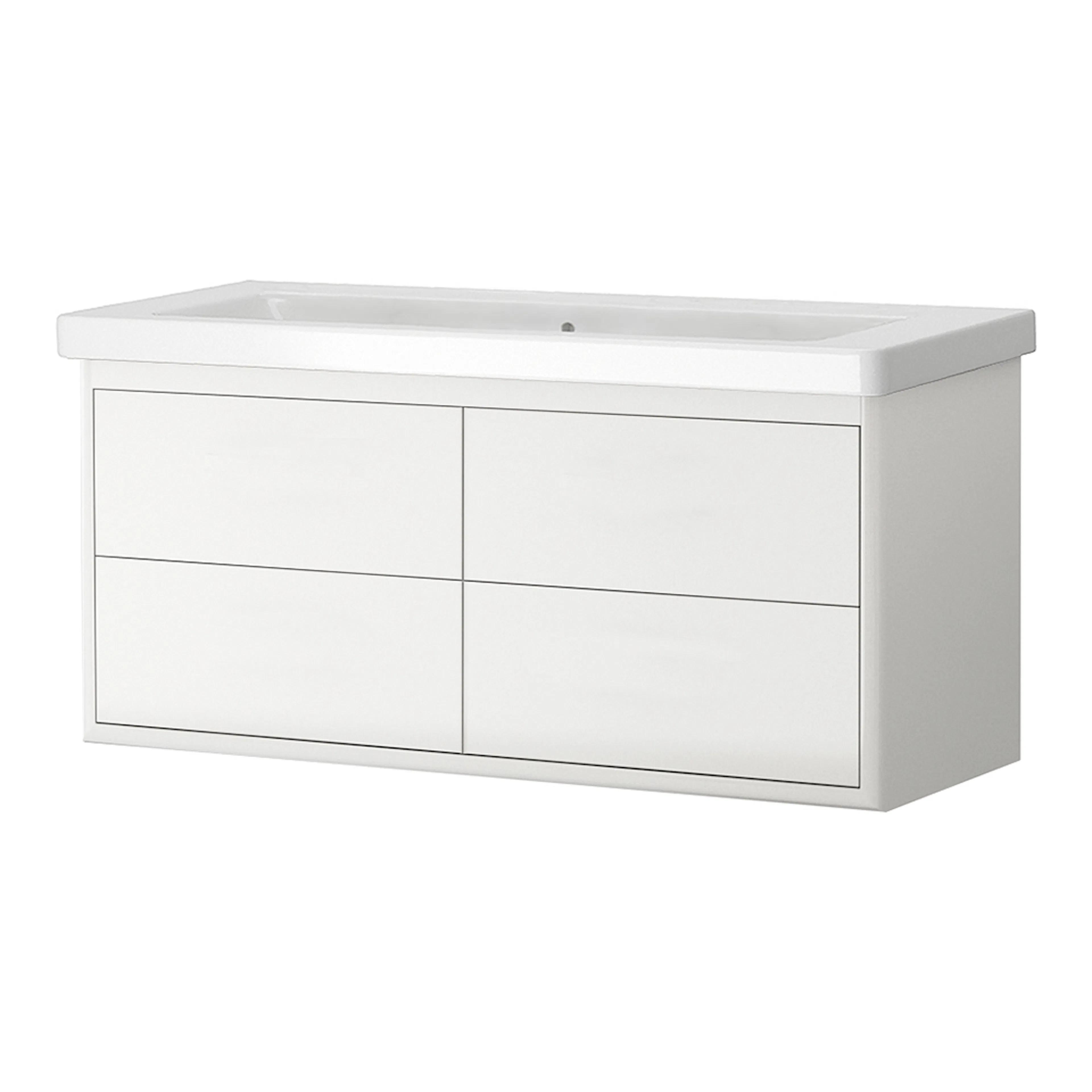 Tvättställskåp DuoBad Vilan 130 med 4 Lådor