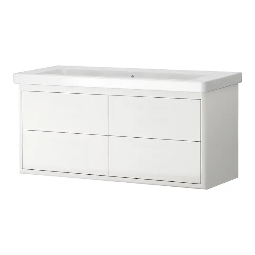 Tvättställskåp DuoBad Vilan 130 med 4 Lådor