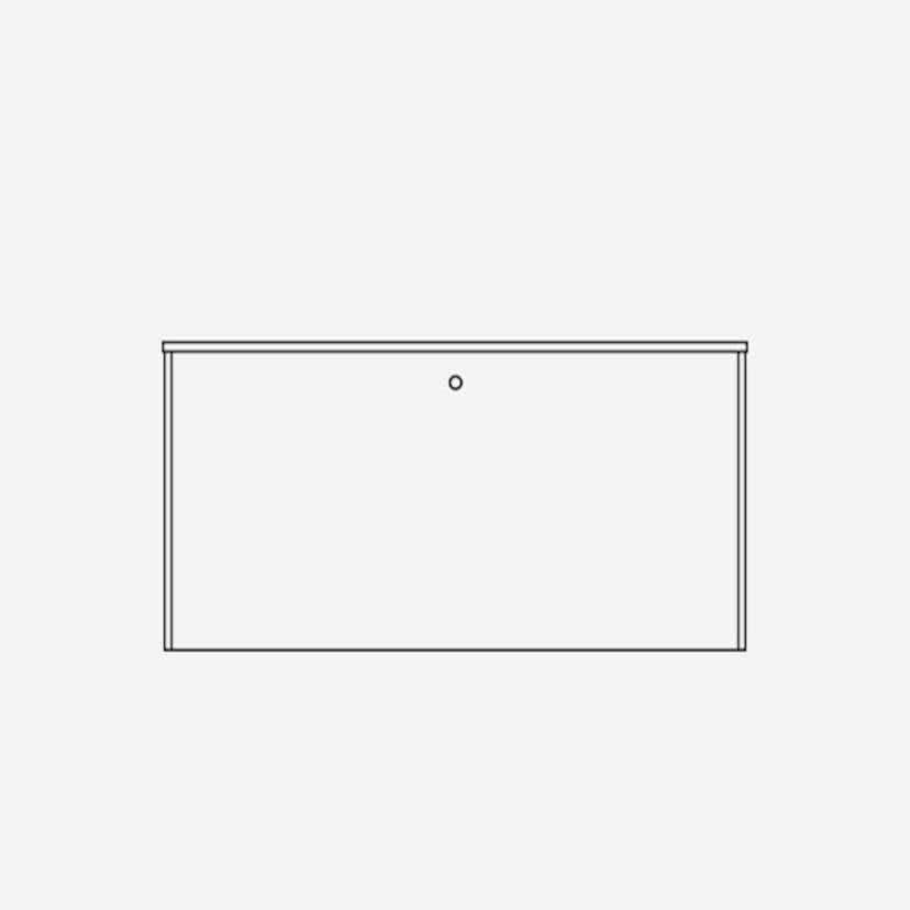 Tvättställsskåp Ballingslöv KH100 Lessmore med 1 Låda