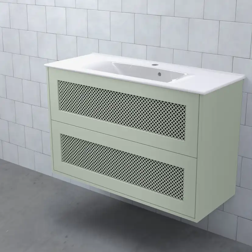 Tvättställsskåp Björbo Badrum Mejda Kompakt Hög