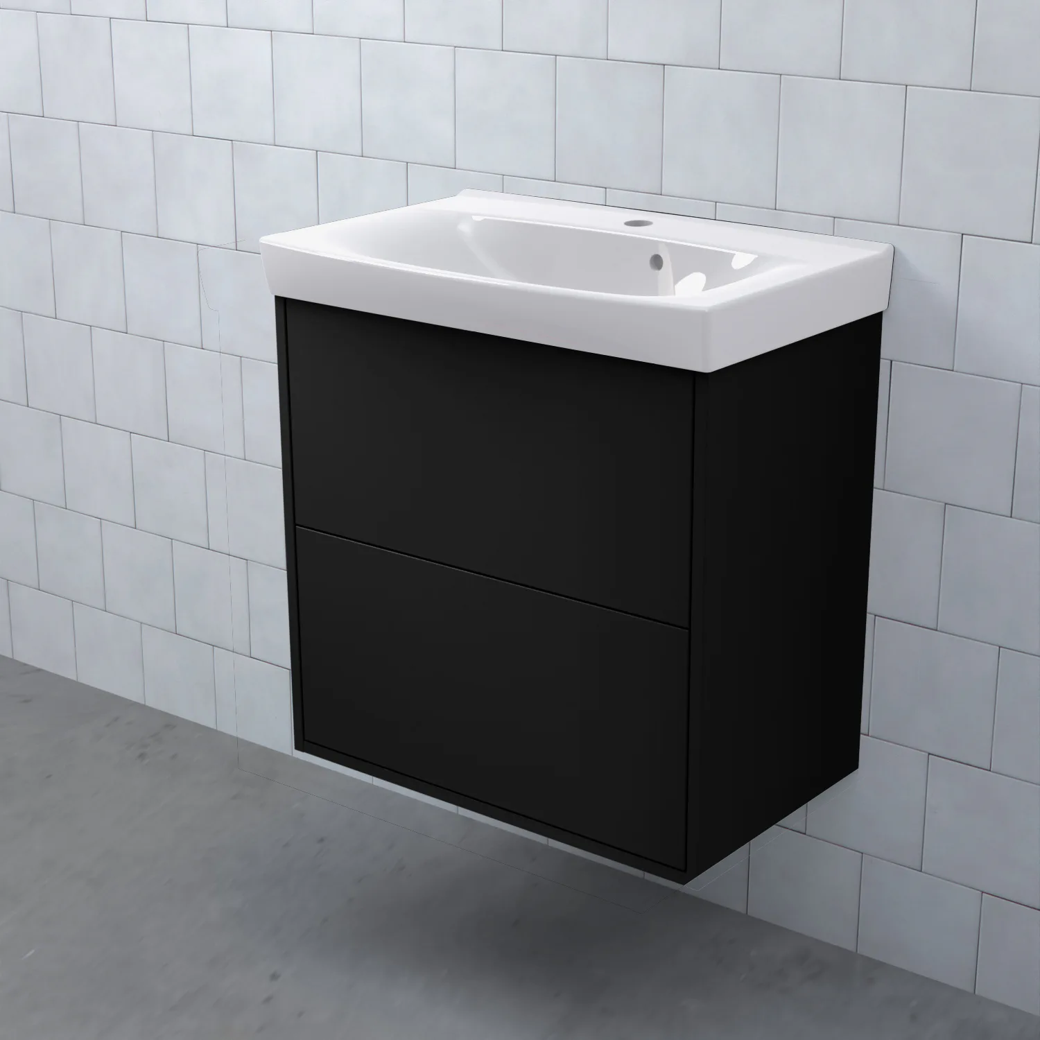 Tvättställsskåp Björbo Badrum Mejda Kompakt Hög