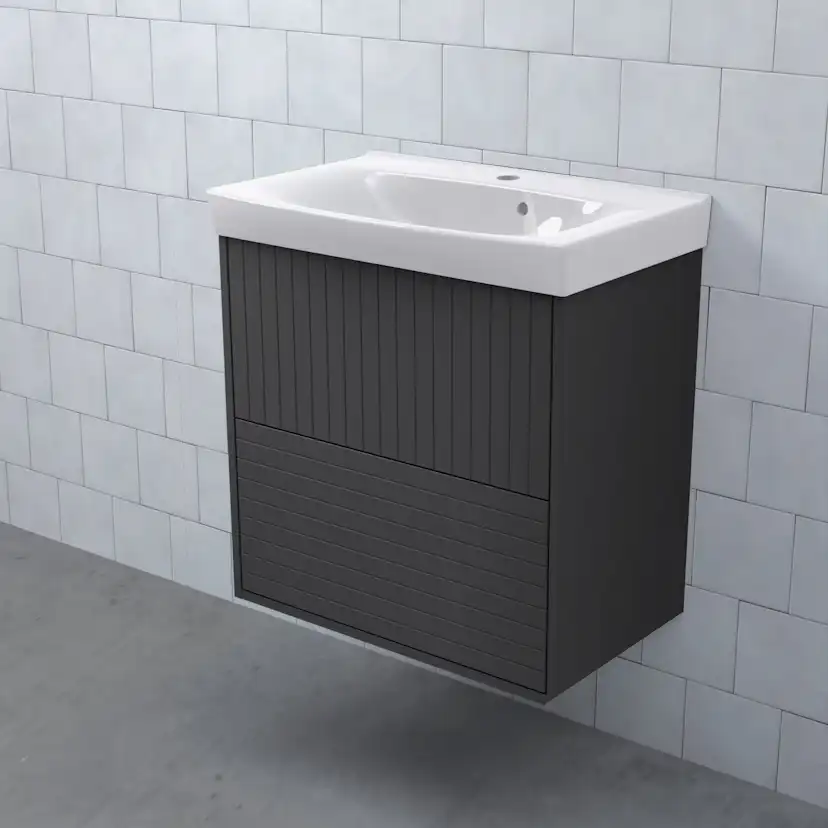 Tvättställsskåp Björbo Badrum Mejda Kompakt Hög