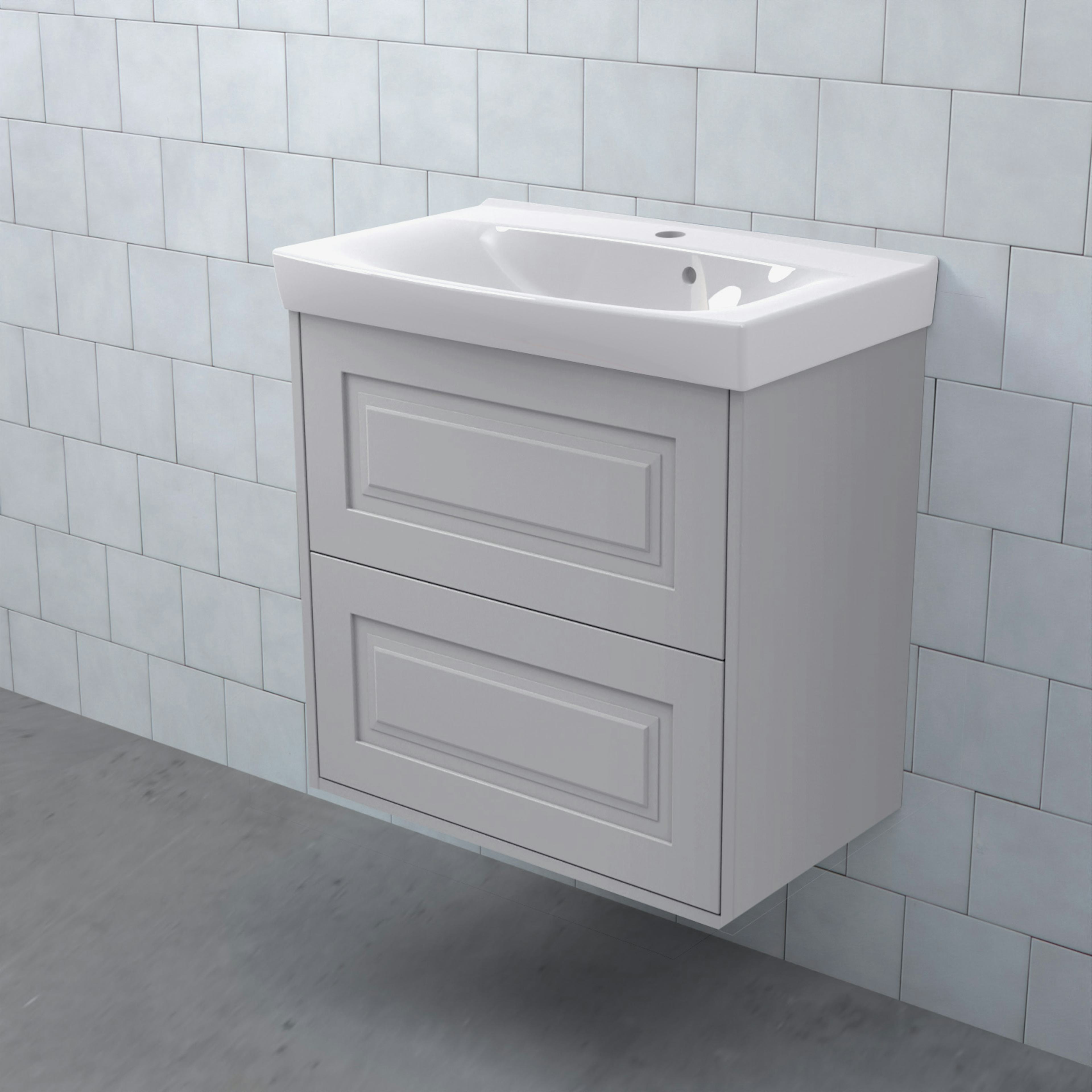 Tvättställsskåp Björbo Badrum Mejda Kompakt Hög