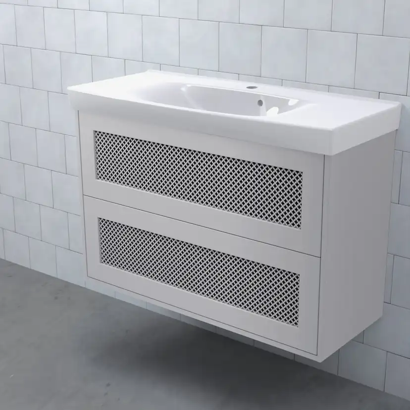 Tvättställsskåp Björbo Badrum Mejda Kompakt Hög