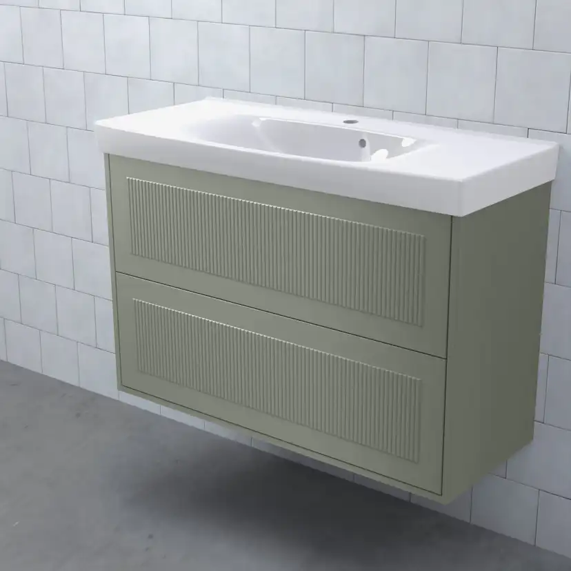 Tvättställsskåp Björbo Badrum Mejda Kompakt Hög