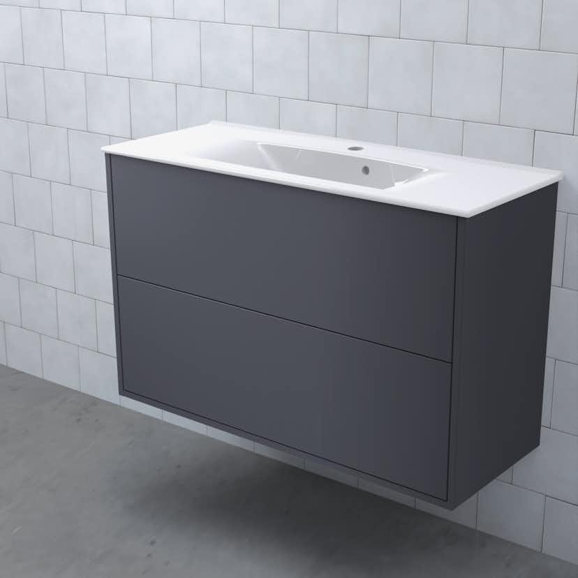 Tvättställsskåp Björbo Badrum Mejda Kompakt Hög